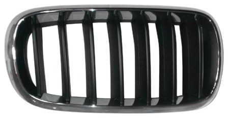 Rejilla Frontal Derecha Bmw X5 F15 (2013.08->) (Cromada/Negra)