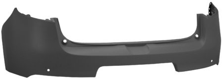 Paragolpes Trasero (Para Pintar) Renault Megane (C/2 Agujeros Sensor) (2014->) (5P)