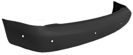 Paragolpes Trasero Gris Oscuro Volkswagen Caddy (C/6 Agujeros Sensor) (2010->) (Chasis Corto)