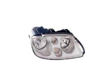 Faro Delantero Derecho Electrico S/Mot (Interior Cromado) Volkswagen Touran/Caddy (2003->) (H7/H7)