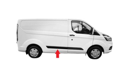 Moldura Panel Trasera Derecha (Para Pintar) Ford Transit Custom (2013->)
