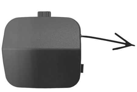 Tapa de Remolque Paragolpes Trasera (Para Pintar) Ford Focus (2018.07->) (Mod Sw)