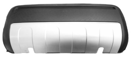 Moldura Paragolpes Trasera Central Negro/Gris Fiat Panda Serie 4 X4 (2012.02->) (Mod Climbing)