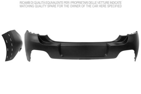 Paragolpes Trasero Superior (Para Pintar) (C/Agujeros Moldura) Citroen C3 (2016.09->)