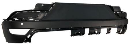 Paragolpes Trasero Negro (C/2 Agujeros Sensor) Renault Captur (2019.12->)