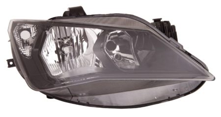 Faro Delantero Derecho Electrico/Manual (Interior Negro) Seat Ibiza (Sport) (2012->) (H7/H7)