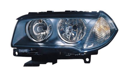 Faro Delantero Izquierdo Electrico (Con Motor) (Interior Negro) Bmw X3 (2006->) (H7/H7)