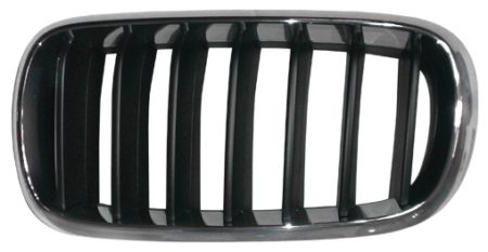 Rejilla Frontal Izquierda Bmw X5 F15 (2013.08->) (Cromada/Negra)