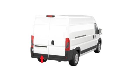 Moldura Puertatrasero Izquierda Negra Fiat Ducato/Boxer/Jumper (2014.04->) (Mala)