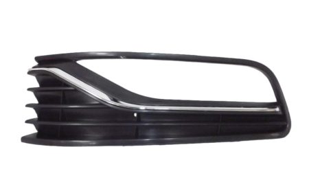 Rejilla Izquierda Paragolpes Frontal Volkswagen Polo (C/Agujeros Antinieblas) (C/Moldura Cromada) (2014->)