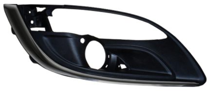 Rejilla Derecha Paragolpes Frontal S/Agujero Moldura Opel Astra (C/Agujeros Antinieblas) (07/2011->)