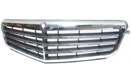 Rejilla Mercedes C W204 (Cromada/Gris) (2007->) (Classic/Eleg)