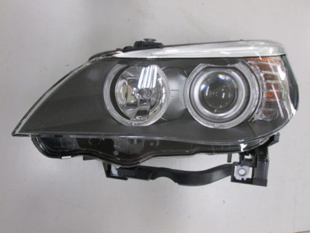 Faro Delantero Izquierdo Electrico (Con Motor) (Interior Negro) Bmw Serie 5 E60/E61 (2007->) (LED/H7/H7)