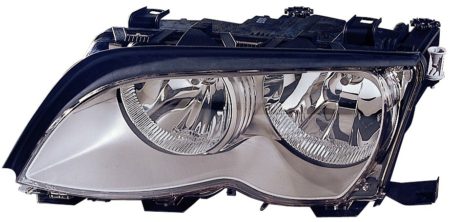 Faro Delantero Izquierdo Electrico (Interior Cromado) Bmw E46 (2001->) (4P)