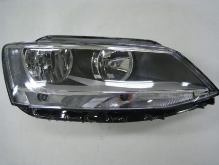 Faro Delantero Derecho Electrico (Con Motor) (Interior Negro) Volkswagen Jetta (2011->) (H7)