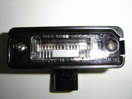 Piloto Matricula Volkswagen Golf (1997->)