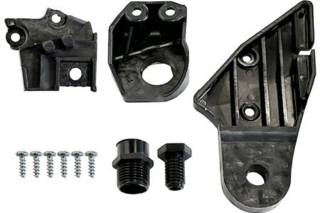 Kit Reparacion Faro Derecho Mercedes C W204 (3 Piezas-Soportes) (2011.03->)
