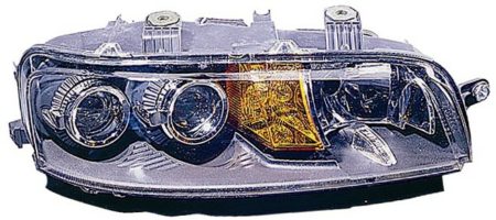 Faro Delantero Derecho Electrico (Con Antiniebla) Fiat Punto (1999->) (H7/H7)