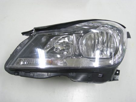Faro Delantero Derecho Electrico (Interior Negro) Mercedes C W204/Sp/Coupe (2011->)