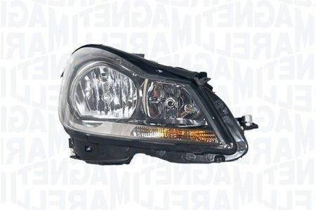 Faro Delantero Derecho (Interior Gris) (Sin Antiniebla) Magneti Marelli Mercedes Clase C (w204) (2010->) (Halógeno)