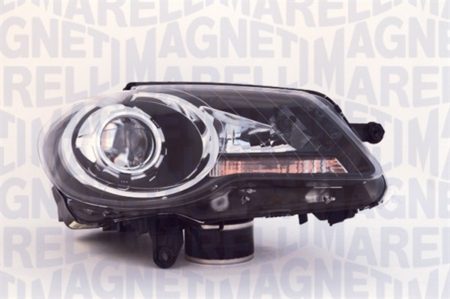 Faro Delantero Derecho (Interior Negro) Magneti Marelli Volkswagen Touran 1T2 (01/2007->) (H7/H7)
