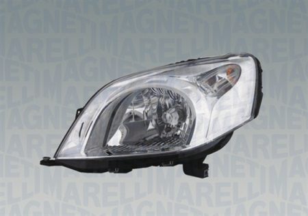 Faro Delantero Izquierdo Electrico Magneti Marelli Fiat Fiorino (2007->) (H4)