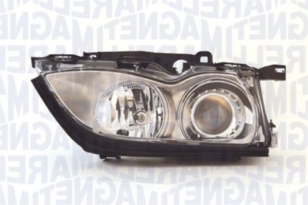 Faro Delantero Derecho Aro Negro Magneti Marelli BMW Serie 3 E46/4 (2002->) (D2S/H7)