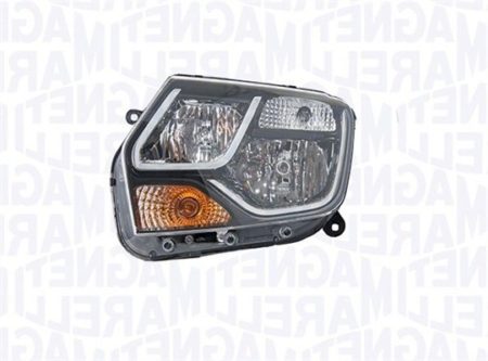 Faro Delantero Izquierdo (Sin Antiniebla) (C/Luz Diurna) Bran Magneti Marelli Dacia Duster (2013->) (H1/H7/W21/5W/PY21W)