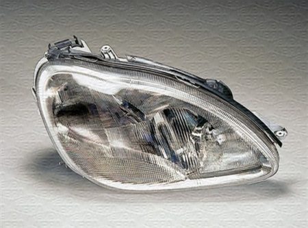 Faro Delantero Derecho Electrico Magneti Marelli Mercedes Clase S W220 (1998->) (H7/H7)