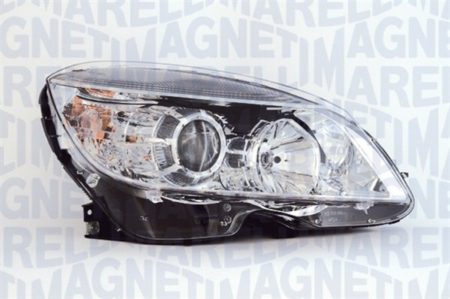 Faro Delantero Derecho Interior (Cromado) Magneti Marelli Mercedes Clase C(204) (10/2007->) (H7/H7)