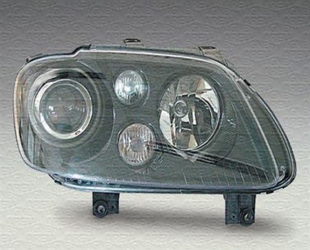 Faro Delantero Derecho Aro Negro Magneti Marelli Volkswagen Touran (2003->) (H7/H7)