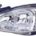 Faro Delantero Izquierdo Electrico (Cristal Liso) Opel Corsa (2003->) (VAL)