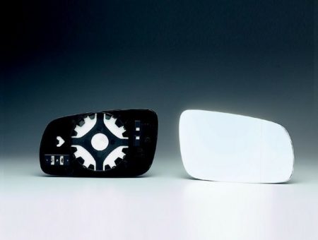 Cristal+Base Espejo Retrovisor Derecho (C/Superior) Seat Ibiza/Leon/Gol (1999->) (Modelo Pequeño)