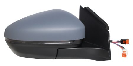 Espejo Retrovisor Completo Derecho Electrico (Para Pintar) Térmico Abatible (C/Intermitente) (C/Luz de Cortesía) (C/Angulo Muerto) C/Se 18 Pines Peugeot 3008/5008 (2016->)