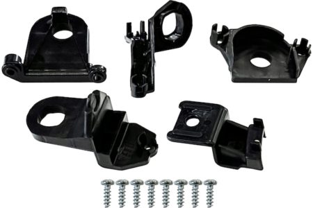 Kit Reparacion Faro Izquierdo Seat Leon (5 Piezas-Soportes) (2012.09->)