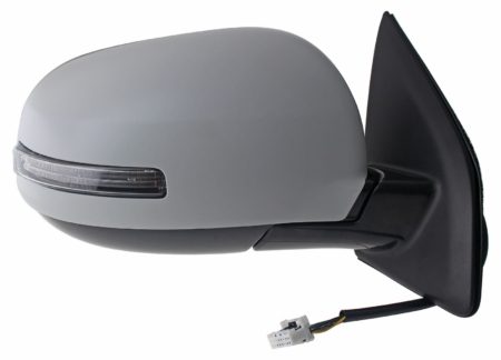 Espejo Retrovisor Completo Derecho Electrico (Para Pintar) Convexo Térmico Abatible (C/Intermitente) 9 Pines Mitsubishi Asx (2017->)