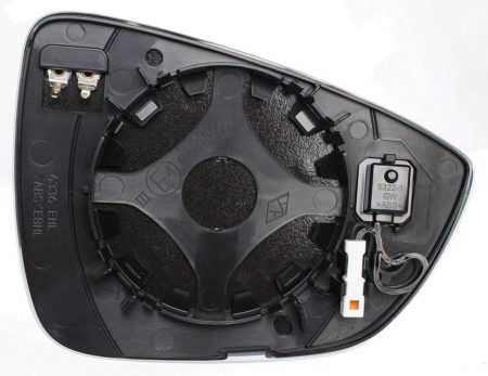 Cristal+Base Espejo Retrovisor Izquierdo Térmico Convexo (C/Angulo Muerto) Ford Focus (2018.07->)