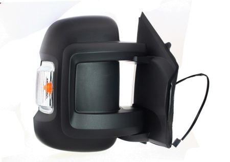 Espejo Retrovisor Completo Derecho Electrico Convexo Térmico (C/Intermitente) W16W (Brazo Corto) 8 Pines Fiat Ducato/Jumper (2006->) (8CM)