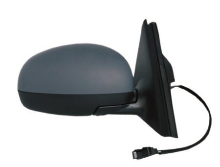 Espejo Retrovisor Completo Derecho Electrico (Para Pintar) Convexo Térmico Skoda Roomster (2006->)