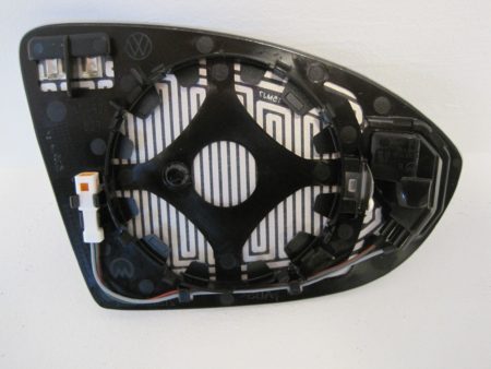 Cristal+Base Espejo Retrovisor Izquierdo Asferico Térmico (C/Angulo Muerto) Volkswagen Golf VII Sportsvan (2014->)