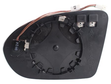 Cristal+Base Espejo Retrovisor Derecho Convexo Térmico Opel Insignia B (2017.03->)