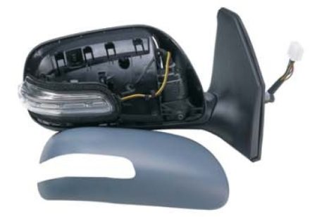 Espejo Retrovisor Completo Derecho Electrico (Para Pintar) Convexo Térmico (C/Intermitente) Toyota Avensis (2006->)