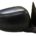 Espejo Derecho Manual Convexo Negro Mitsubishi L200 Pick-up (2015.01->)