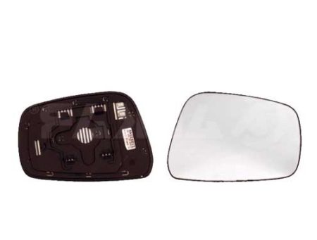 Cristal+Base Espejo Retrovisor Derecho Convexo Térmico Nissan Navara (2005->2007)