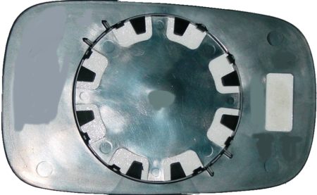 Cristal+Base Espejo Retrovisor Derecho Electrico Térmico (C/Superior) Azul Renault Laguna (2000->)