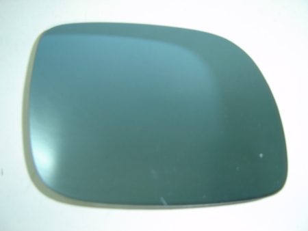 Cristal+Base Espejo Retrovisor Derecho Térmico (C/Superior) Azul Seat Ibiza/Golf (1999->) (Modelo Pequeño)