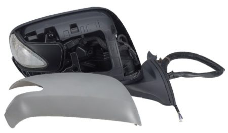 Espejo Retrovisor Completo Derecho Electrico (Para Pintar) Convexo (C/Intermitente) Honda Jazz (2008->)