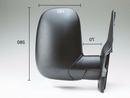 Espejo Retrovisor Completo Derecho Manual Ford Transit (1995->)