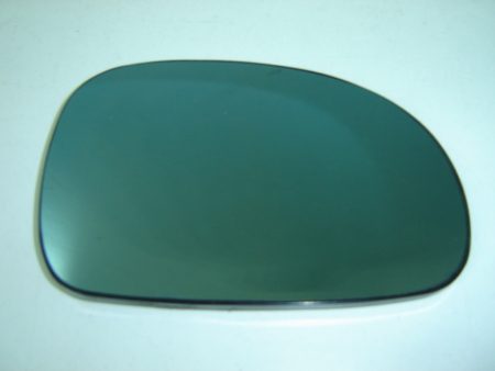 Cristal+Base Espejo Retrovisor Derecho Térmico (C/Superior) Azul =1722015 Peugeot 406 (1995->)