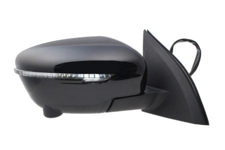 Espejo Retrovisor Completo Derecho Electrico Térmico Abatible C/Cam (C/Intermitente) 13 Pines Nissan Qashqai (2014->)